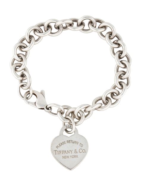 tiffany and co heart tag bracelet